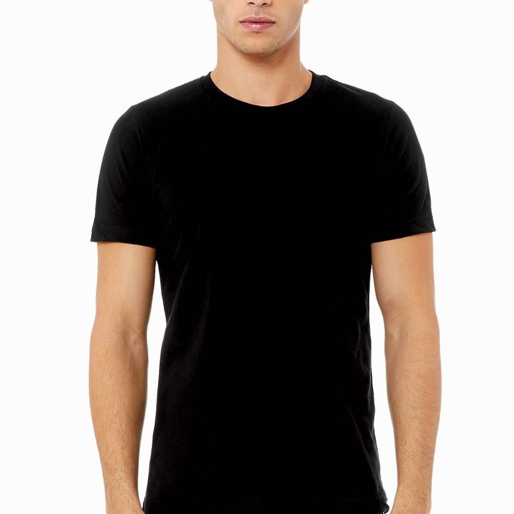 CANVAS 3001 UNISEX BLACK TEE (NEVER WORN)